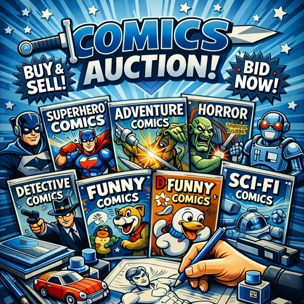 Marvel, DC & Independent Comic Books 